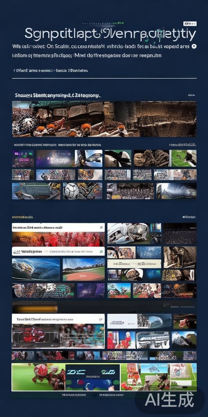 丰富的内容资源是优质体育平台的重要指标。一个优质的